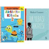 Everest Yayınları Aktivite Kitabı 2 - Küçük Dahiler 3+ Yaş: Pedagog Onaylı + Bir Yılbaşı Hikayesi - Hayır