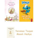 Everest Yayınları Bay Tod’un Masalı + Şirinler - Aktivite Kitabı 3 + Yaramaz Tavşan Masalı