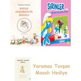 Everest Yayınları Bayan Hoşdiken'in Masalı + Şirinler ile Hikâyeli Boyama Kitabı - Şirine + Yaramaz Tavşan Masalı