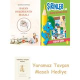 Everest Yayınları Bayan Hoşdiken'in Masalı + Şirinler ile Hikâyeli Boyama Kitabı - Yabani Şirin + Yaramaz Tavşan Masalı