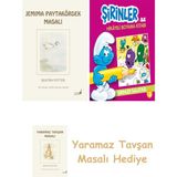 Everest Yayınları Beatrix Potter 12 - Jemima Paytakördek Masalı + Şirinler ile Hikayeli Boyama Kitabı - Şirinler Salatası + Yaramaz Tavşan Masalı