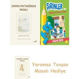 Everest Yayınları Beatrix Potter 12 - Jemima Paytakördek Masalı + Şirinler ile Hikâyeli Boyama Kitabı - Yabani Şirin + Yaramaz Tavşan Masalı