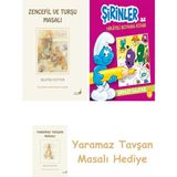 Everest Yayınları Beatrix Potter 15 - Zencefil ve Turşu Masalı + Şirinler ile Hikayeli Boyama Kitabı - Şirinler Salatası + Yaramaz Tavşan Masalı