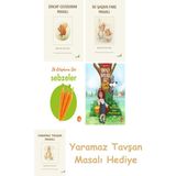 Everest Yayınları Beatrix Potter 2 - Sincap Cevizkıran Masalı + Beatrix Potter 5 - Iki Şaşkın Fare Masalı + Ilk Kitaplarım - Sebzeler (Ciltli) + Kırmızı Başlıklı Kız Kurda Karşı