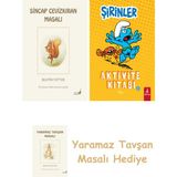 Everest Yayınları Beatrix Potter 2 - Sincap Cevizkıran Masalı + Şirinler - Aktivite Kitabı 3 + Yaramaz Tavşan Masalı