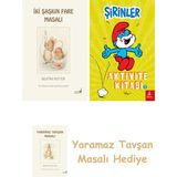 Everest Yayınları Beatrix Potter 5 - Iki Şaşkın Fare Masalı + Şirinler - Aktivite Kitabı 1 + Yaramaz Tavşan Masalı