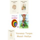 Everest Yayınları Beatrix Potter 6 - Bayan Hoşdiken Masalı + Beatrix Potter 13 - Samuel Telbıyık Masalı + Ilk Kitaplarım - Renkler (Ciltli) + Kırmızı Başlıklı Kız Kurda Karşı