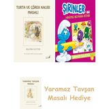 Everest Yayınları Beatrix Potter 7 - Turta ve Çörek Kalıbı Masalı + Şirinler ile Hikayeli Boyama Kitabı - Şirinler Salatası + Yaramaz Tavşan Masalı