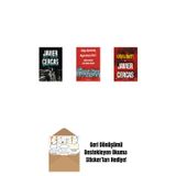 Everest Yayınları Bir Anın Anatomisi + Salamina Askerleri (Çizgi Roman) + Saplantı + Okuma Sticker'Ları