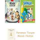 Everest Yayınları Bremen Mızıkacıları + Şirinler ile Hikâyeli Boyama Kitabı - Yabani Şirin + Yaramaz Tavşan Masalı