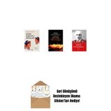 Everest Yayınları Çiçek Hanımın Rüyaları + Ateş Denizi + Haşim (Ciltli) + Okuma Sticker'Ları