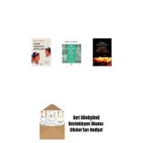 Everest Yayınları Çiçek Hanımın Rüyaları + Her Kuyuda Bir Yusuf + Ateş Denizi + Okuma Sticker'Ları