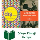 Everest Yayınları Dışarıdan Kıyıdan Konuşmalar + Geometri + Dünya Klasiği Hediye - Hayır