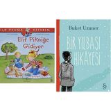 Everest Yayınları Elif Pikniğe Gidiyor: Ilk Okuma Kitabım + Bir Yılbaşı Hikayesi - Hayır