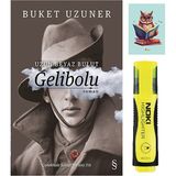 Everest Yayınları Gelibolu-Uzun Beyaz Bulut-Buket Uzuner-Sarı Fosforlu Kalem-Not Defteri Seti