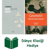 Everest Yayınları Gideni Susarak Gönder + Geometri + Dünya Klasiği Hediye - Hayır