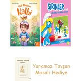 Everest Yayınları Gül Ablanın Kalbi + Şirinler ile Hikâyeli Boyama Kitabı - Şirine + Yaramaz Tavşan Masalı