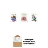 Everest Yayınları Hayatımın Müsveddesi + Gece Çiçeği İstanbul + Yıldızlar Mektup Yazar + Okuma Sticker'Ları