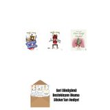 Everest Yayınları Hayatımın Müsveddesi + Kalbin Güneybatısı + Gece Çiçeği İstanbul + Okuma Sticker'Ları