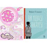 Everest Yayınları I Love Unicorn Eğlenceye Açılan Pencere - Çıkartmalı Boyama Kitabı + Bir Yılbaşı Hikayesi - Hayır