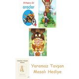 Everest Yayınları Ilk Kitaplarım - Araçlar (Ciltli) + Kırmızı Başlıklı Kız Kurda Karşı + Burnunun Ucundaki Cesaret