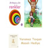 Everest Yayınları Ilk Kitaplarım - Renkler (Ciltli) + Kırmızı Başlıklı Kız Kurda Karşı + Yaramaz Tavşan Masalı