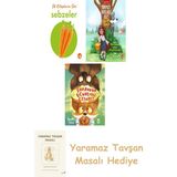Everest Yayınları Ilk Kitaplarım - Sebzeler (Ciltli) + Kırmızı Başlıklı Kız Kurda Karşı + Burnunun Ucundaki Cesaret