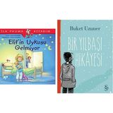 Everest Yayınları Ilk Okuma Kitabım - Elif'in Uykusu Gelmiyor + Bir Yılbaşı Hikayesi - Hayır