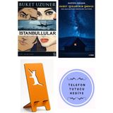 Everest Yayınları Istanbullular (Çizgi Roman) - Buket Uzuner + Kuzey Işıklarının Şarkısı + Telefon Tutucu