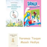 Everest Yayınları Jemima Paytakördek'in Masalı + Şirinler ile Hikâyeli Boyama Kitabı - Şirine + Yaramaz Tavşan Masalı