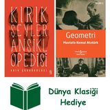 Everest Yayınları Kırık Şeyler Ansiklopedisi + Geometri + Dünya Klasiği Hediye - Hayır