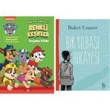 Everest Yayınları Paw Patrol - Macera Kaşifleri Renkli Keşifler Boyama Kitabı + Bir Yılbaşı Hikayesi - Hayır