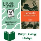 Everest Yayınları Saklı Bahçeler Haritası + Geometri + Dünya Klasiği Hediye - Hayır