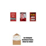 Everest Yayınları Salamina Askerleri (Çizgi Roman - Ciltli) + Karanlıkların Hükümdarı + Saplantı + Okuma Sticker'Ları