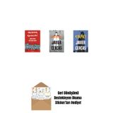 Everest Yayınları Salamina Askerleri (Çizgi Roman) + Sahtekâr + Kiracı + Okuma Sticker'Ları