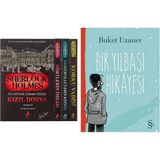 Everest Yayınları Sherlock Holmes Bütün Romanlar - 5 Kitap Set: 4 Kitaplık Kutulu Set + Bir Yılbaşı Hikayesi - Hayır