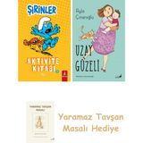 Everest Yayınları Şirinler - Aktivite Kitabı 3 + Uzay Güzeli + Yaramaz Tavşan Masalı
