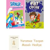 Everest Yayınları Şirinler ile Hikâyeli Boyama Kitabı - Şirine + Pırt Çocuk 2 - Hazır, Nişan Al Fırlat + Yaramaz Tavşan Masalı
