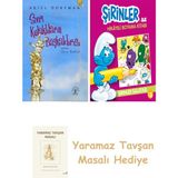 Everest Yayınları Sivri Kulaklıların Başkaldırısı + Şirinler ile Hikayeli Boyama Kitabı - Şirinler Salatası + Yaramaz Tavşan Masalı