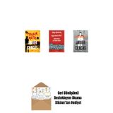 Everest Yayınları Terra Alta + Salamina Askerleri (Çizgi Roman) + Sahtekâr + Okuma Sticker'Ları