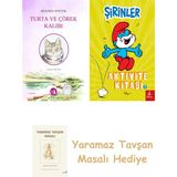 Everest Yayınları Turta ve Çörek Kalıbı + Şirinler - Aktivite Kitabı 1 + Yaramaz Tavşan Masalı