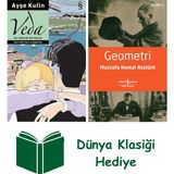 Everest Yayınları Veda (Çizgi Roman) + Geometri + Dünya Klasiği Hediye - Hayır