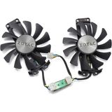 Everflow Zotac GTX950 GTX960 4g Pcı-Edc Grafik Kartı Fanı
