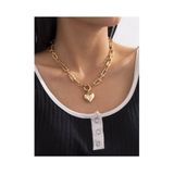 Everglow Jewelry Kadın Tiffany Model Kalpli Lüks Yeni Sezon Kolye