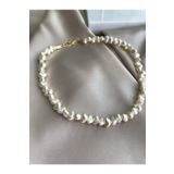 Everglow Jewelry Premium Barok Görünüm Beyaz Inci Kolye