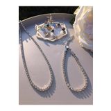 Everglow Jewelry Premium Su Yolu Bileklik Ve Kolye Seti