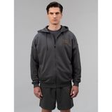 Everlast Authentic Boxing 2.0 Füme Fermuarlı Erkek Sweatshirt - Gri