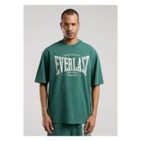 EVERLAST Authentic Boxing Koyu Yeşil Oversize Kısa Kollu Erkek Spor T-shirt