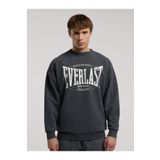 EVERLAST Authentic Boxing Oversize Antrasit Erkek Sweatshirt