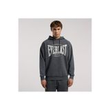 EVERLAST Authentic Boxing Oversize Erkek Gri Kapüşonlu Sweatshirt